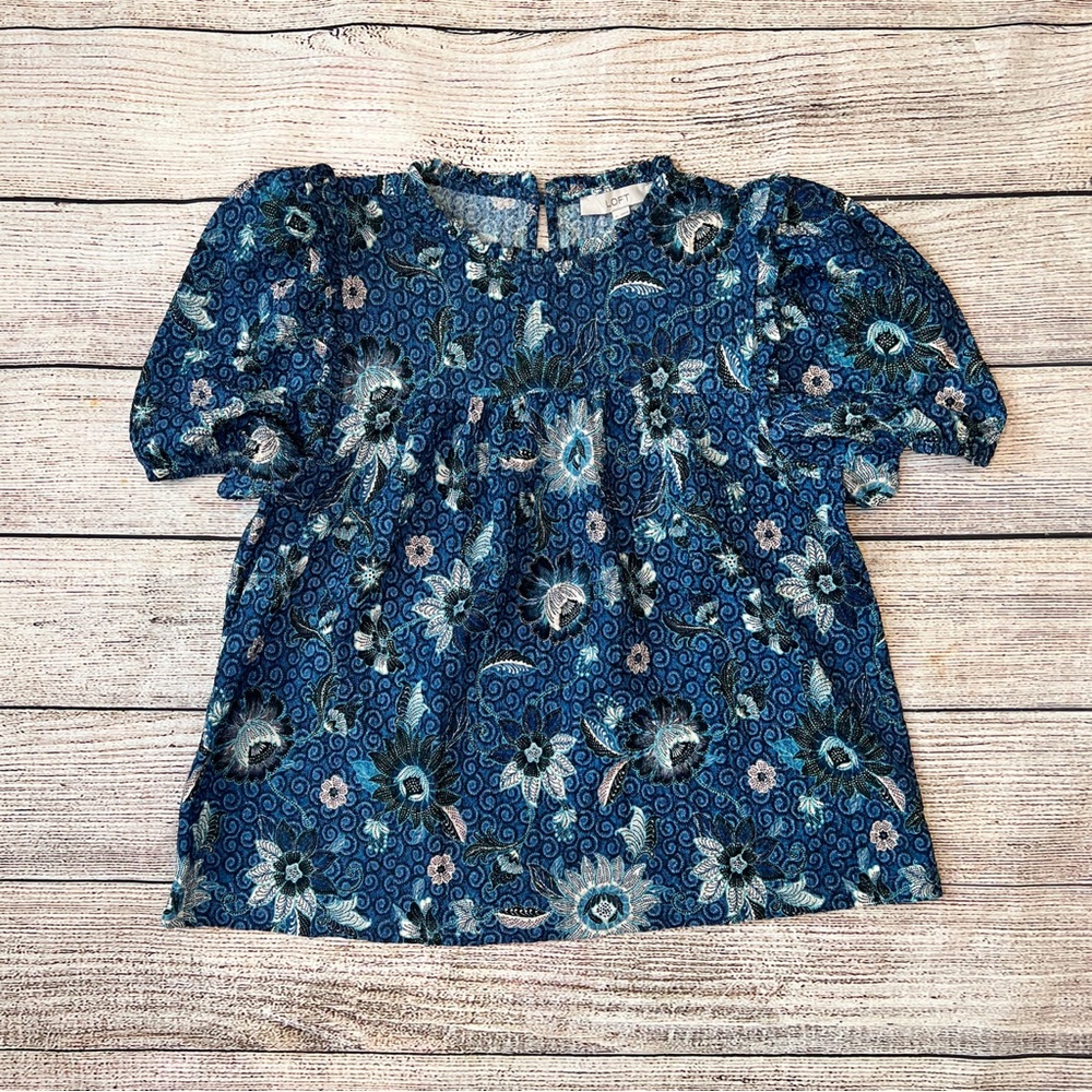 LOFT Paisley Blouse
